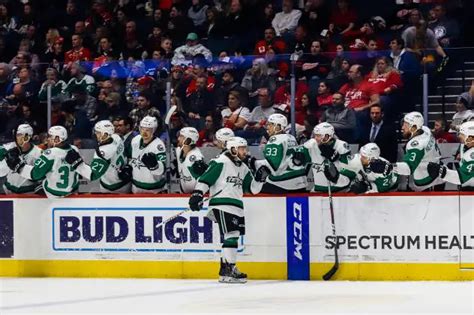 Stars Shine In Overtime In 4 3 Victory Over Griffins Oursports Central