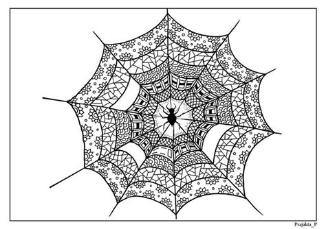 20 Spider Web Coloring Pages Free Coloring Pages