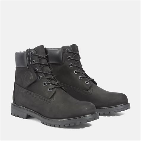 Timberland® Premium 6 Inch Waterproof Boot For Women In Black Timberland