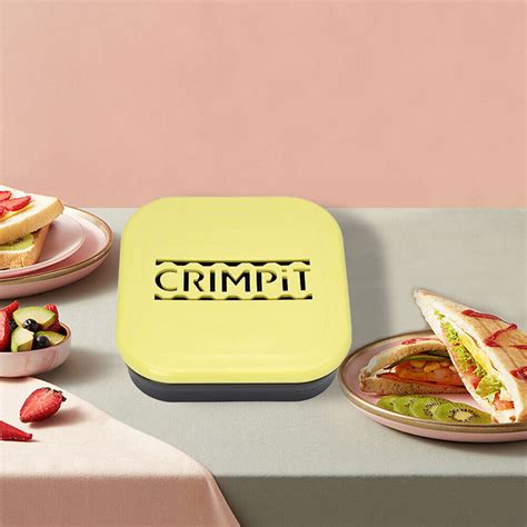 The Crimpit A Toastie Maker For Thins Make Toasted Snacks Sandwich In