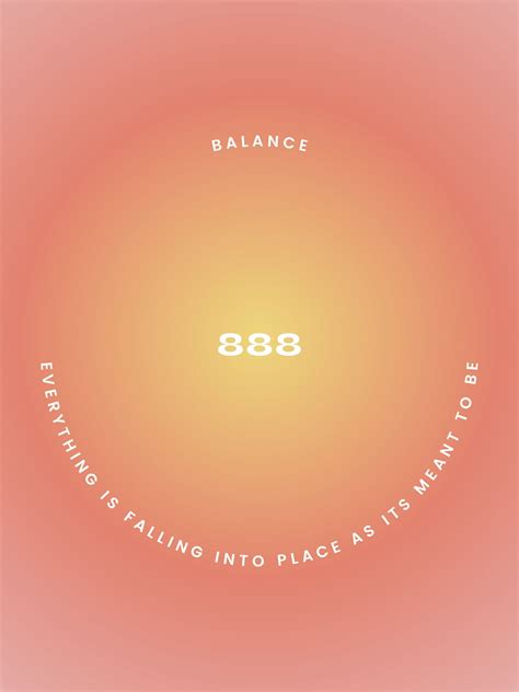 888 Angel Number Aesthetic Poster Etsy