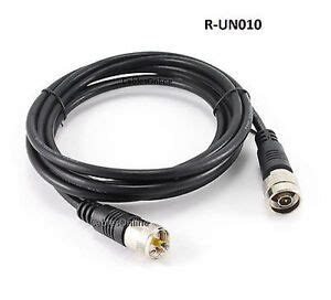 10ft RG8x Coax UHF PL259 To N Type M M Antenna Cable