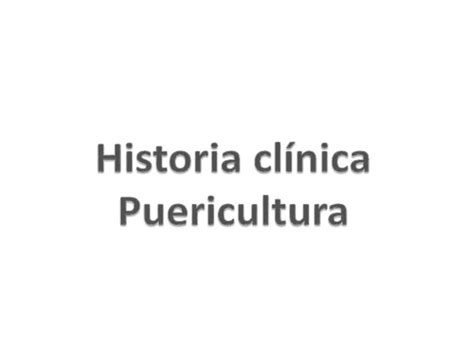 Historia Cl Nica Puericultura Neonatolog A Lisette Resumediqobste