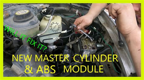 F How To Install Master Cylinder Abs Module Youtube