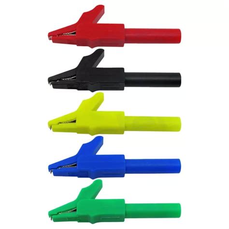 Connecteur Lectrique Banane Isolant Clips Alligator Pince Crocodile