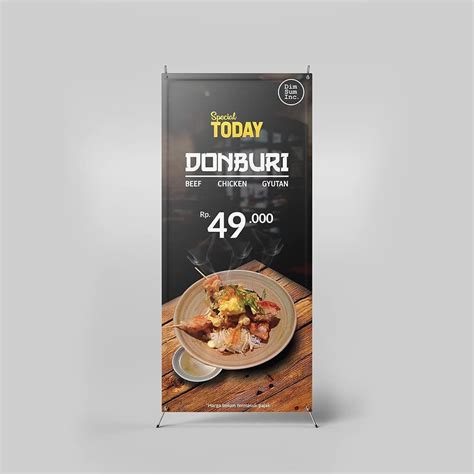 Desain X Banner Makanan 54 Koleksi Gambar