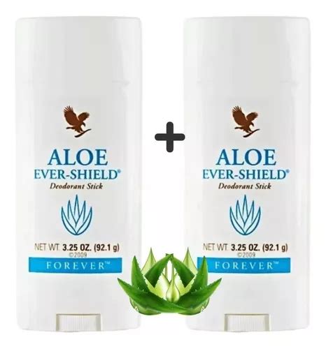 Kit Desodorantes Forever Ever Shield Aloe Vera S Aluminio Frete Gr Tis