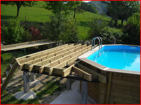 Terrasse En Bois Autour Piscine Hors Sol