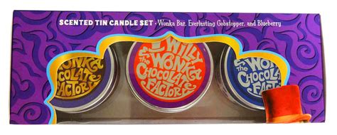 Willy Wonka And The Chocolate Factory Scented Candle Set Buy At The