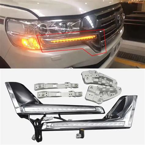 LED Headlight Strip For Toyota Land Cruiser 200 FJ200 2016 2017 2018