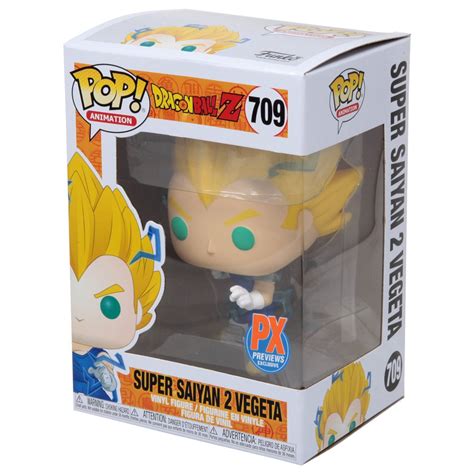 Funko Pop Animation Dragon Ball Z Super Saiyan Vegeta Px Previews