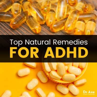 5 Natural Remedies for ADHD + Trigger Foods to Avoid - Dr. Axe