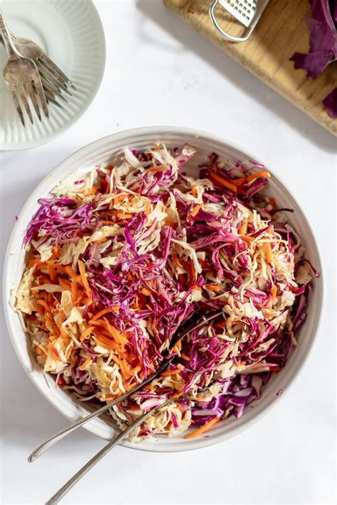 Tangy Coleslaw Without Mayonnaise Tangy Coleslaw Recipe Creamy Coleslaw Coleslaw Mix Homemade