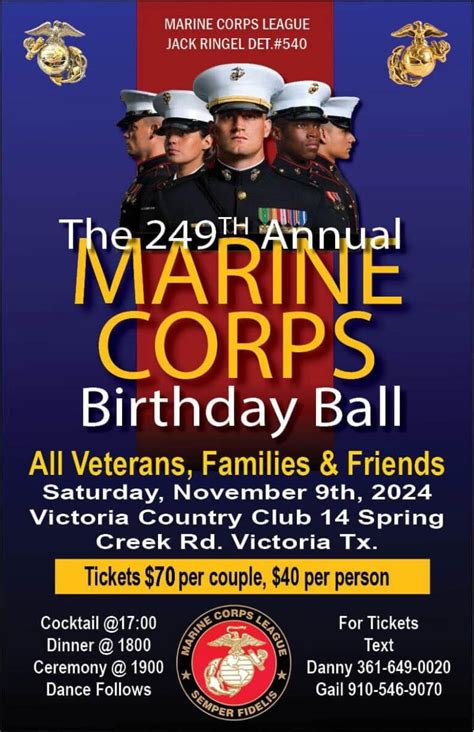 Th Marine Corps Birthday Ball Texas Veterans Commission