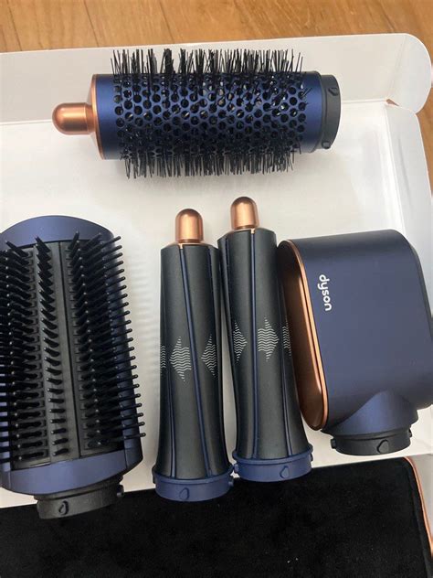 Dyson Airwrap Full Set Styler Dark Blue Bright Copper Beauty