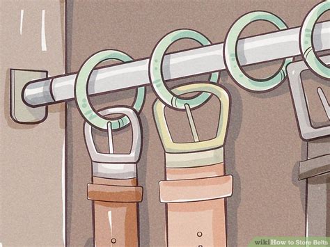 How To Store Belts Steps With Pictures Wikihow