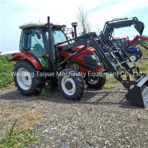 Big Chassis Yto Engine 1004 Agriculture Tractor 100HP Tractor With