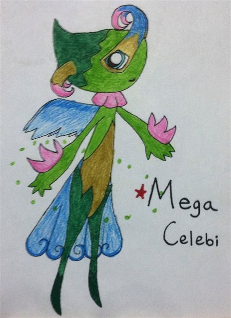 Pokemon Mega Celebi By Brawl483 On Deviantart