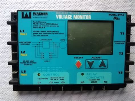 Wagner Dtp Monitor De Voltaje Trif Sico Usado Barato Cuotas Sin Inter S