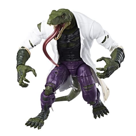 Spider Man Marvel Legends Wave 9 Action Figures With Lizard Build A Figure