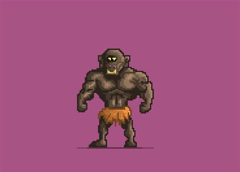 Artstation Cyclops Pixel Art