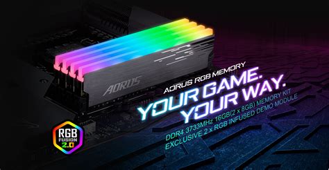 Ram Gigabyte Aorus Rgb Memory Ddr Gb X Gb Mhz With Demo Kit