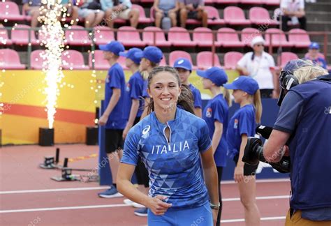 Tampere Finlandia De Julio Sara Zabarino De Italia Fue Quinto En