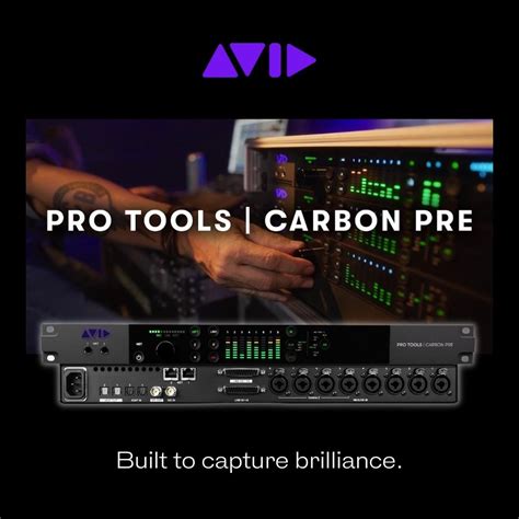 Avid Pro Tools Carbon Pre 8 Channel Preamp Audio Chocolate