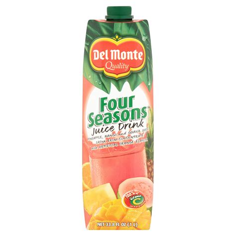 Del Monte Juice Four Seasons 33 8 Fl Oz 1 Count