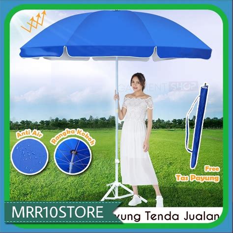 Jual Payung Tenda Lapak Bulat Jualan Bazaar Parasol Pantai Taman