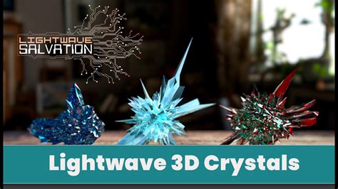 Lightwave 3d Basic Crystal Tutorial Youtube