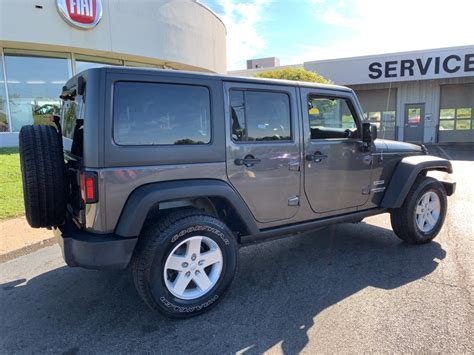 Pre Owned 2017 Jeep Wrangler Unlimited Sport S 4wd