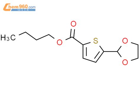 898772 14 0 butyl 5 1 3 dioxolan 2 yl thiophene 2 carboxylate化学式结构式