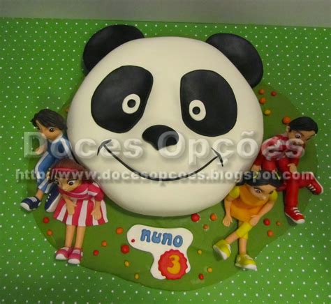 Doces Op Es Bolo Do Panda Os Caricas