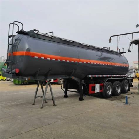 Low Prices 3 Axles Hot Oil Tank Trucks Bitumen Tank Trailer Asphalt