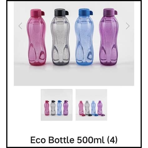 Jual Botol Minum Tupperware Eco Bottle 500 Ml 1 Pc Tutup Ulir Shopee