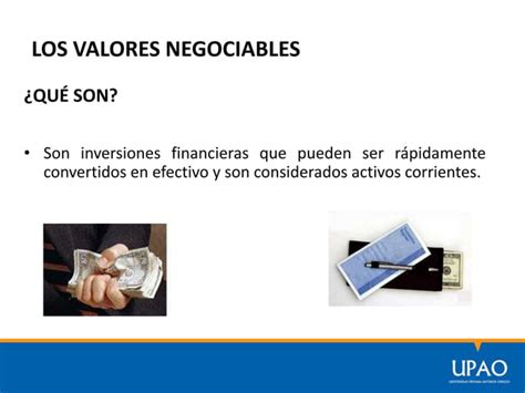 Valores Negociables Ppt