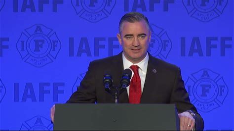 2023 Iaff Legislative Conference General President Edward Kelly Youtube