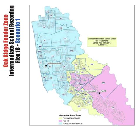 Conroe ISD presents rezoning scenarios