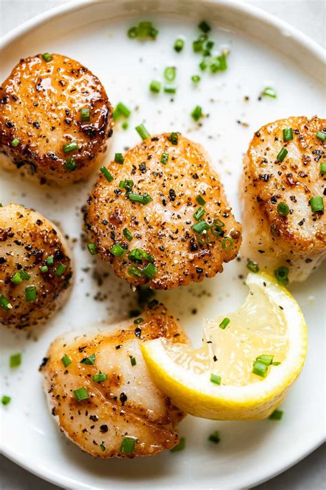 How To Sear Scallops At Home Pan Seared Step By Step Photos