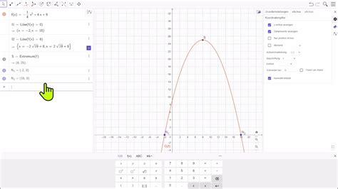 Geogebra Tutorial Teil 2 Max Grundig Schule YouTube