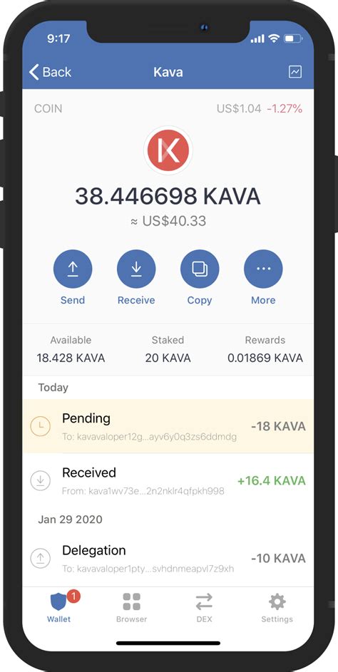 How To Stake Kava Tokens On Trust Wallet Staking Trust Wallet