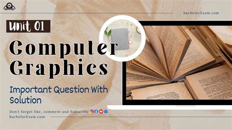 Aktu Btech Computer Graphics Important Unit Introduction And Line