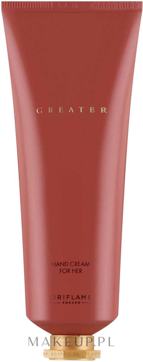 Oriflame Greater For Her Perfumowany Krem Do R K Makeup Pl