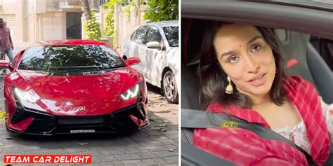 Shraddha Kapoor seen driving her new Supercar, Lamborghini Huracan ...