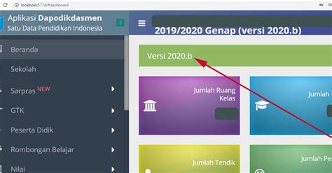 Patch Aplikasi Dapodikdasmen Versi B Semester Ii Genap Tahun