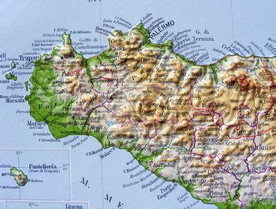 Sicilia Occidentale Cartina Geografica