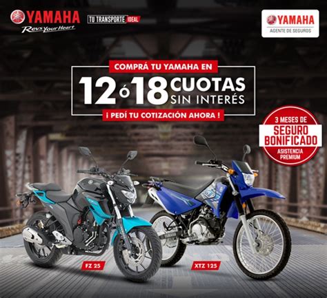 Motos Yamaha En 12 O 18 Cuotas Sin Interés Taller Actual