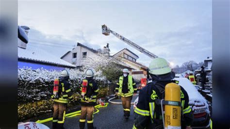 Technischer Defekt führt zu Dachstuhlbrand in Birkenfeld