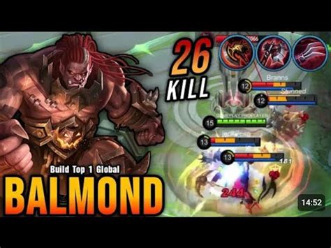 Kills Balmond Lifesteal Build Min Full Build Max Lvl Build